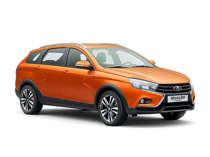 Lada Vesta SW Cross Оранжевый "Марс"