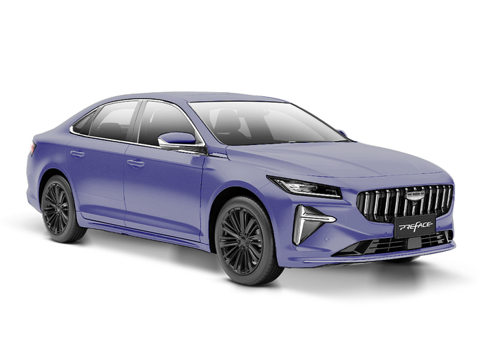 Geely Preface Серо-фиолетовый металлик